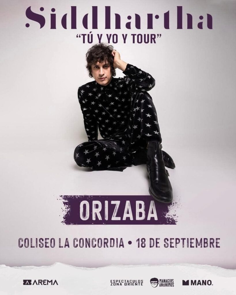 SIDDHARTHA ORIZABA 2026 COLISEO LA CONCORDIA