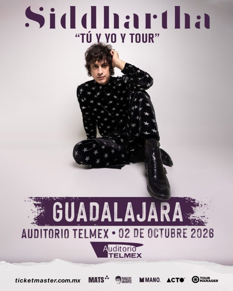 SIDDHARTHA GUADALAJARA 2026 AUDITORIO TELMEX