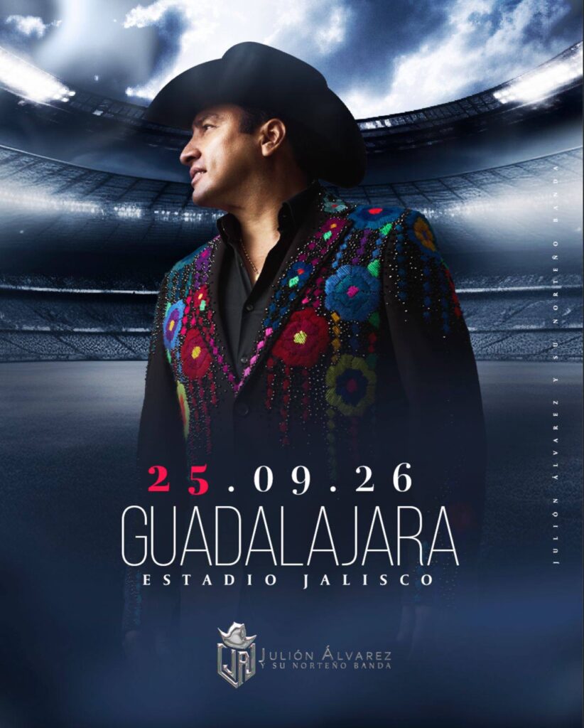 JULIÓN ÁLVAREZ GUADALAJARA 2026 ESTADIO JALISCO