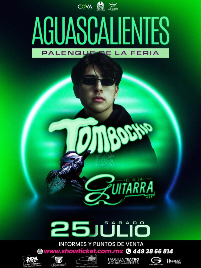 TOMBOCHIO AGUASCALIENTES 2026 PALENQUE DE LA FERIA