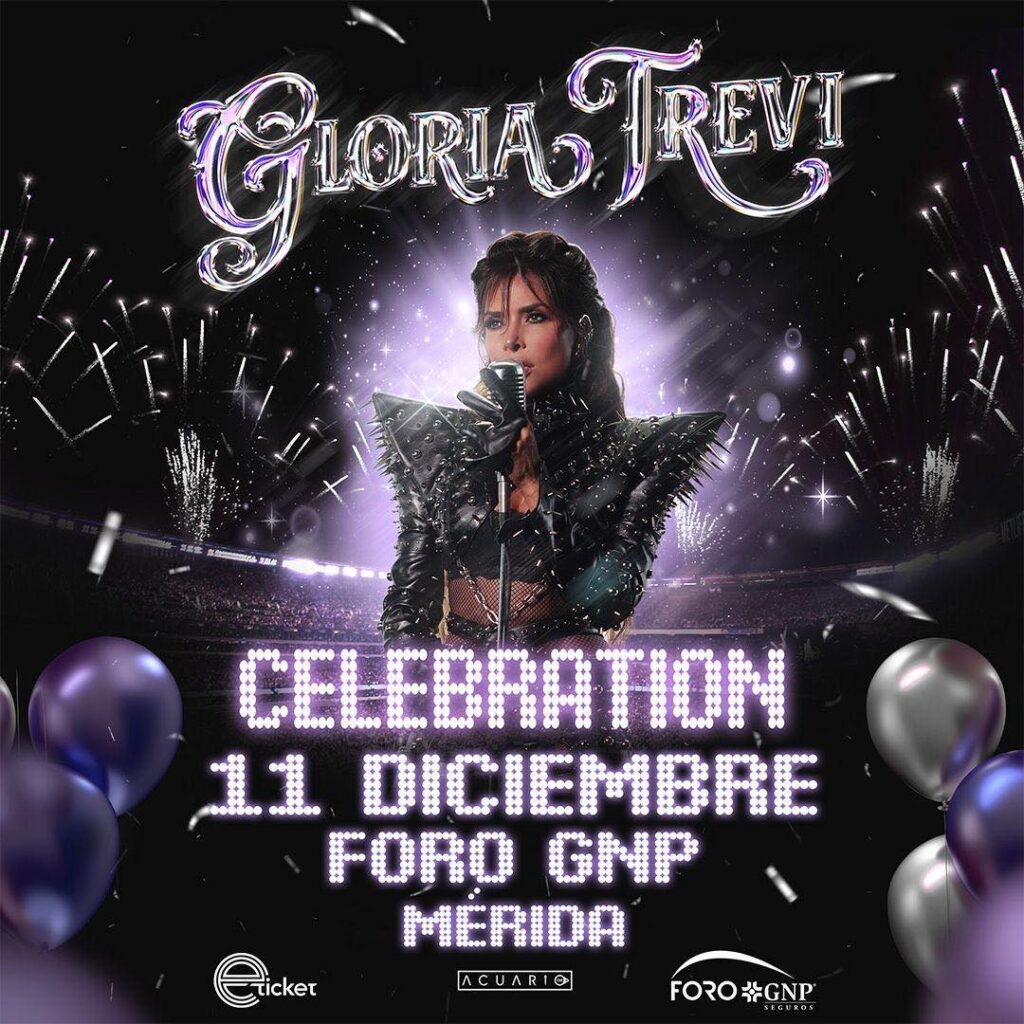 GLORIA TREVI MÉRIDA 2026 FORO GNP SEGUROS