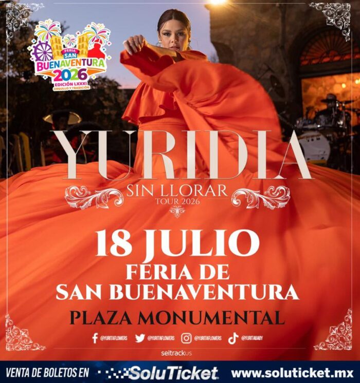 YURIDIA FERIA DE SAN BUENAVENTURA 2026 COAHUILA