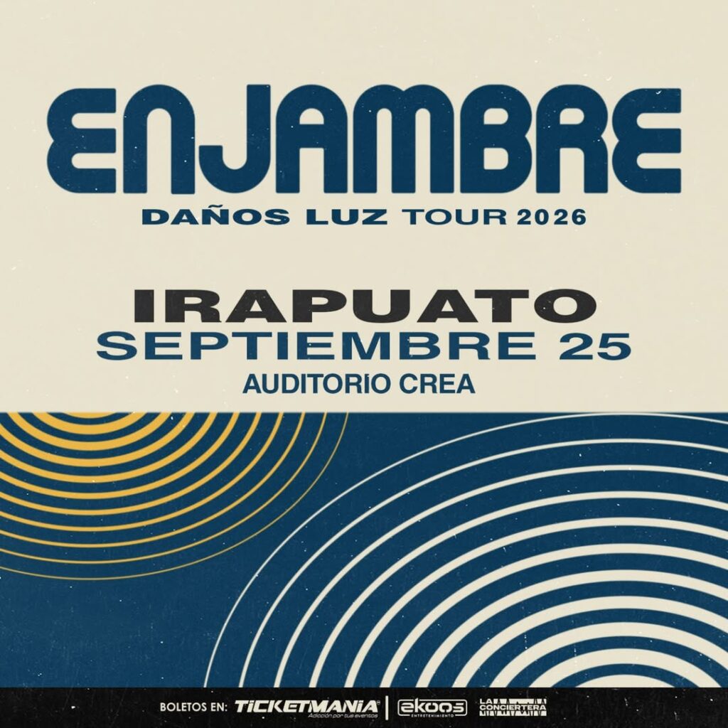 ENJAMBRE IRAPUATO 2026 AUDITORIO CREA