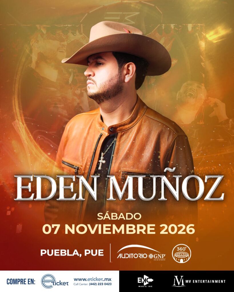 EDEN MUÑOZ PUEBLA 2026 AUDITORIO GNP SEGUROS