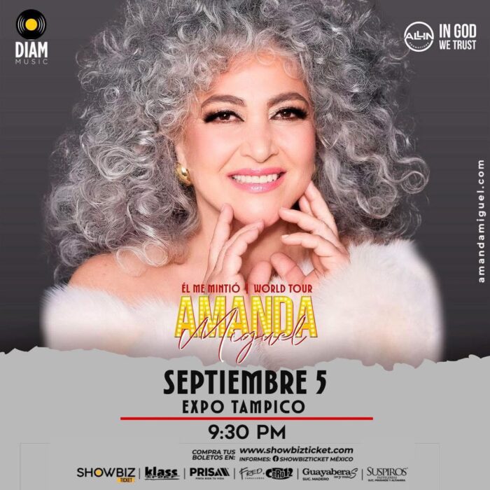 AMANDA MIGUEL TAMPICO 2026 EXPO TAMPICO