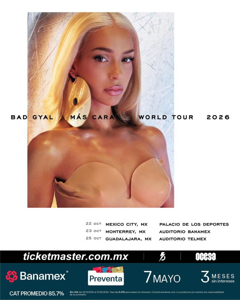 BAD GYAL en guadalajara 2026