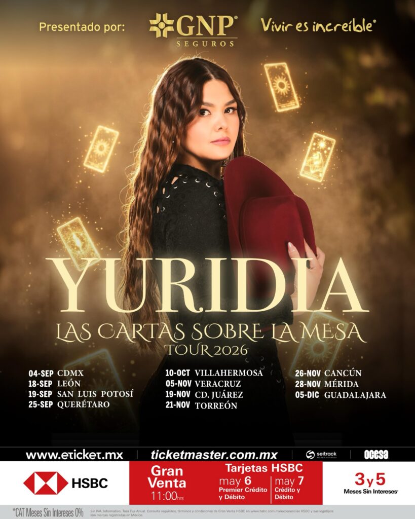 YURIDIA SAN LUIS POTOSÍ 2026 TEATRO TANGAMANGA 2