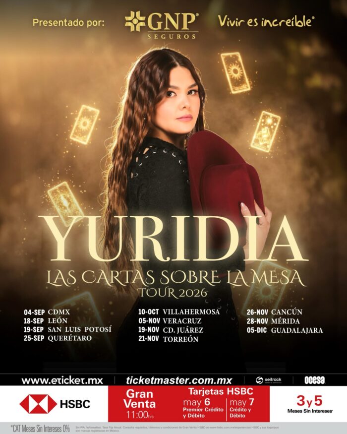 YURIDIA VILLAHERMOSA 2026 TEATRO AL AIRE LIBRE PARQUE TABASCO