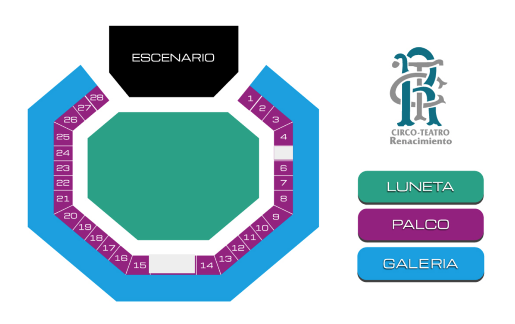 MAPA ENJAMBRE CAMPECHE 2026 TEATRO CIRCO RENACIMIENTO