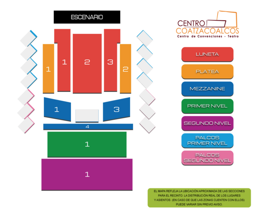 MAPA ENJAMBRE COATZACOALCOS 2026 CENTRO CONVENCIONES