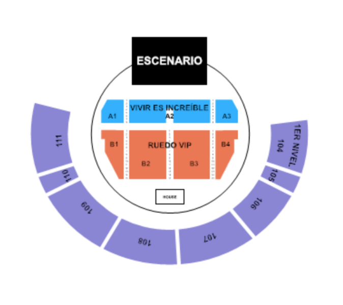 MAPA AUDITORIO GNP SEGUROS