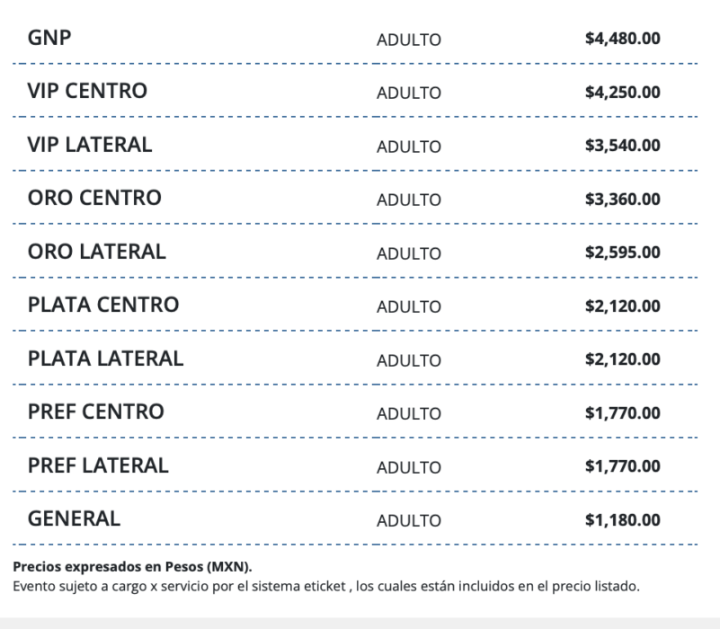 PRECIOS YURIDIA SAN LUIS POTOSÍ 2026 TEATRO TANGAMANGA 2
