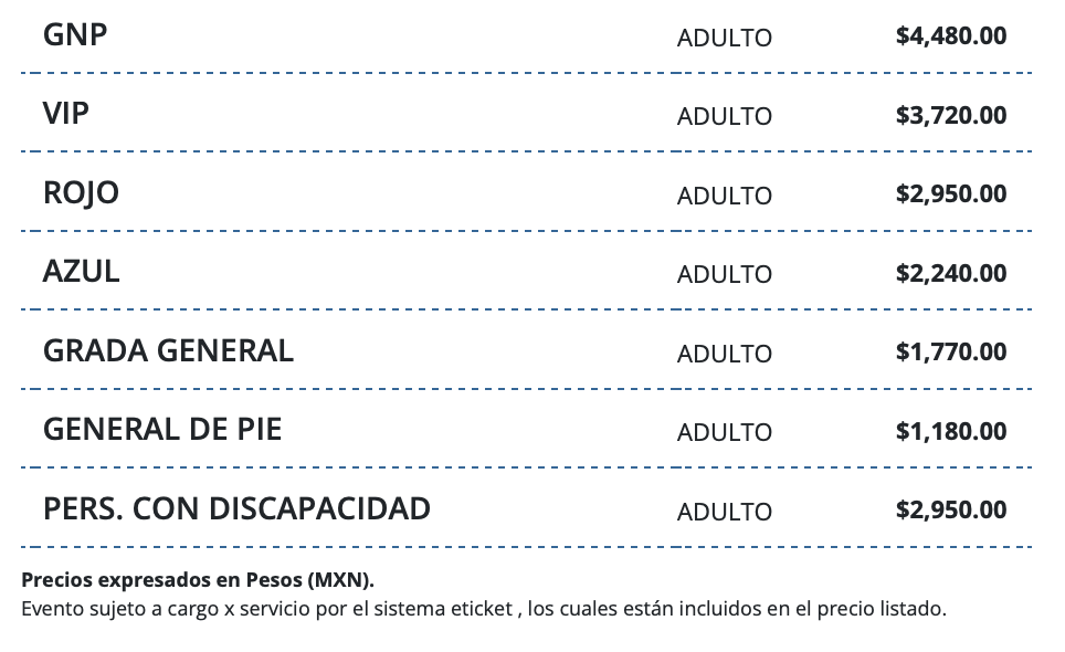 PRECIOS YURIDIA QUERÉTARO 2026 HÍPICO DE JURIQUILLA
