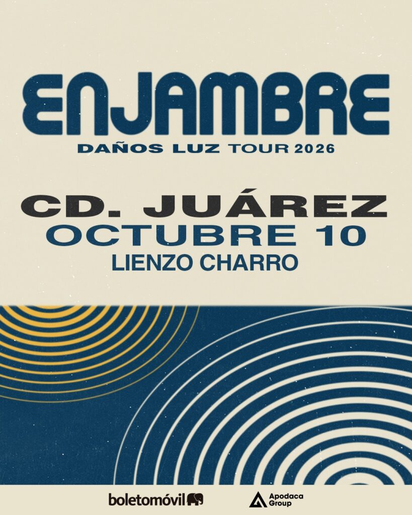 ENJAMBRE CIUDAD JUÁREZ 2026 LIENZO CHARRO