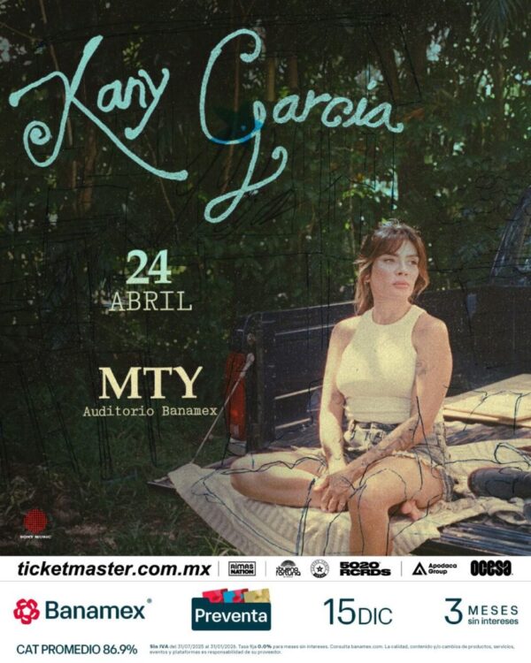 KANY GARCÍA GIVEAWAY 2026 AUDITORIO BANAMEX