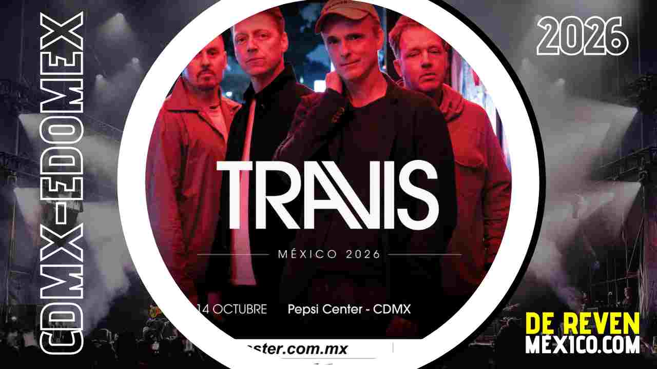 TRAVIS CDMX 2026 PEPSI CENTER