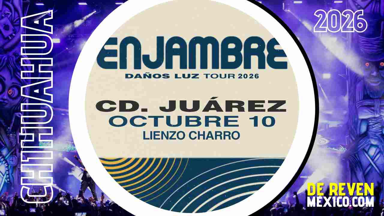 ENJAMBRE CIUDAD JUÁREZ 2026 LIENZO CHARRO