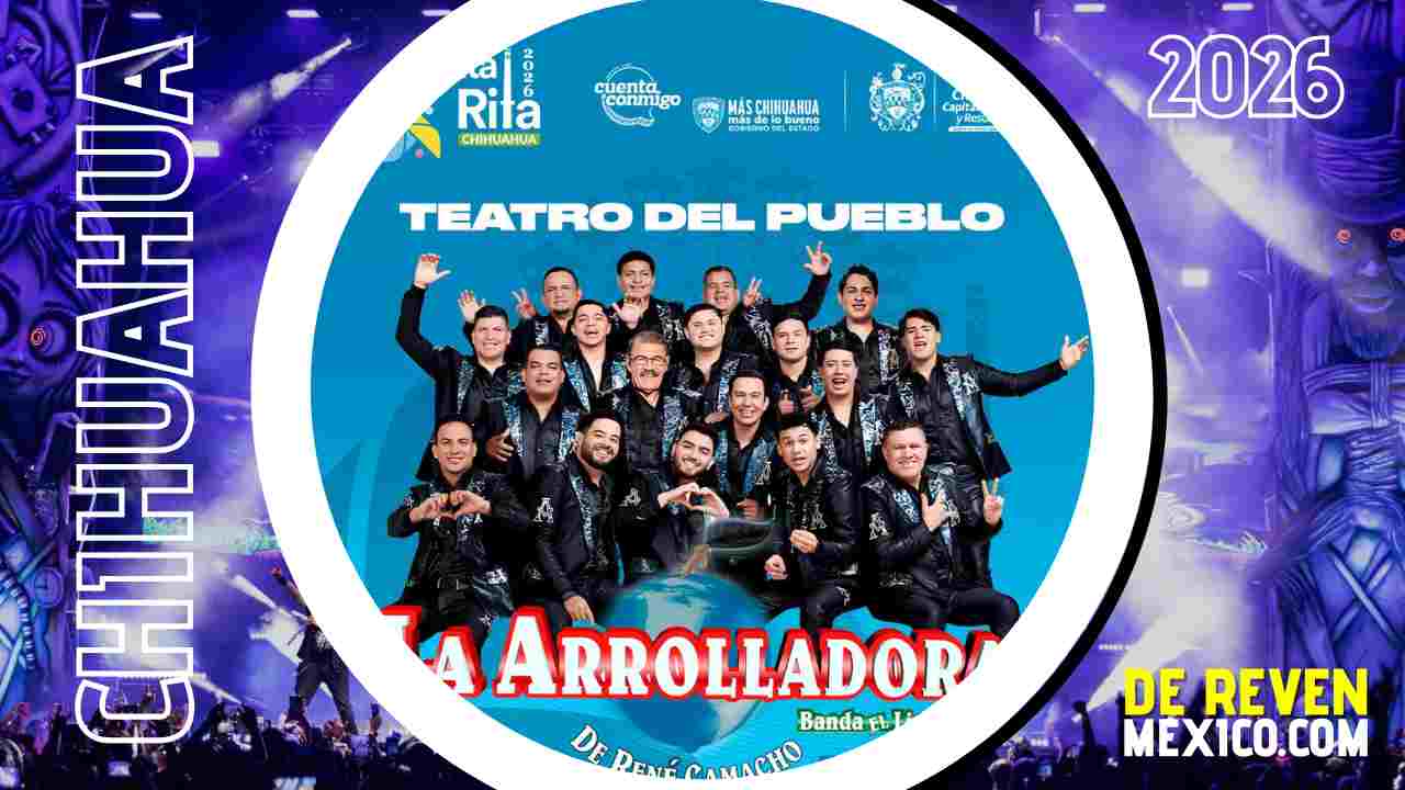 LA ARROLLADORA BANDA EL LIMÓN FERIA SANTA RITA 2026 CHIHUAHUA