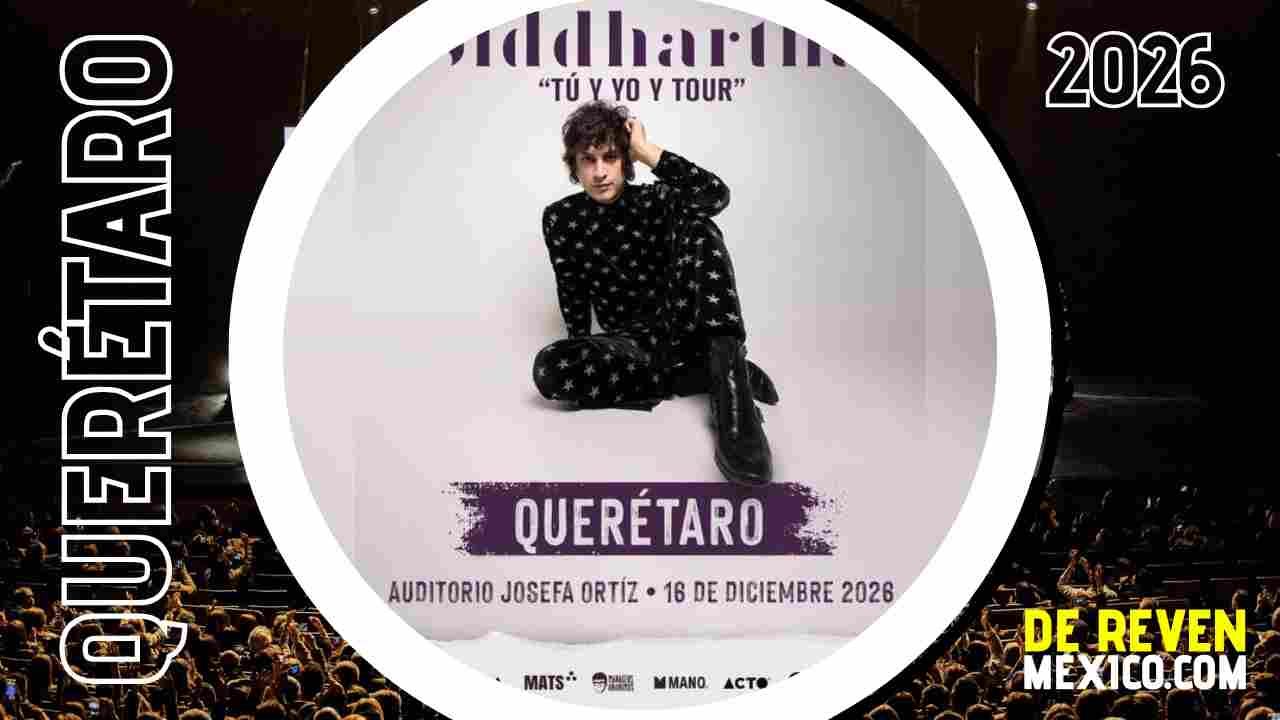 SIDDHARTHA QUERÉTARO 2026 AUDITORIO JOSEFA ORTÍZ