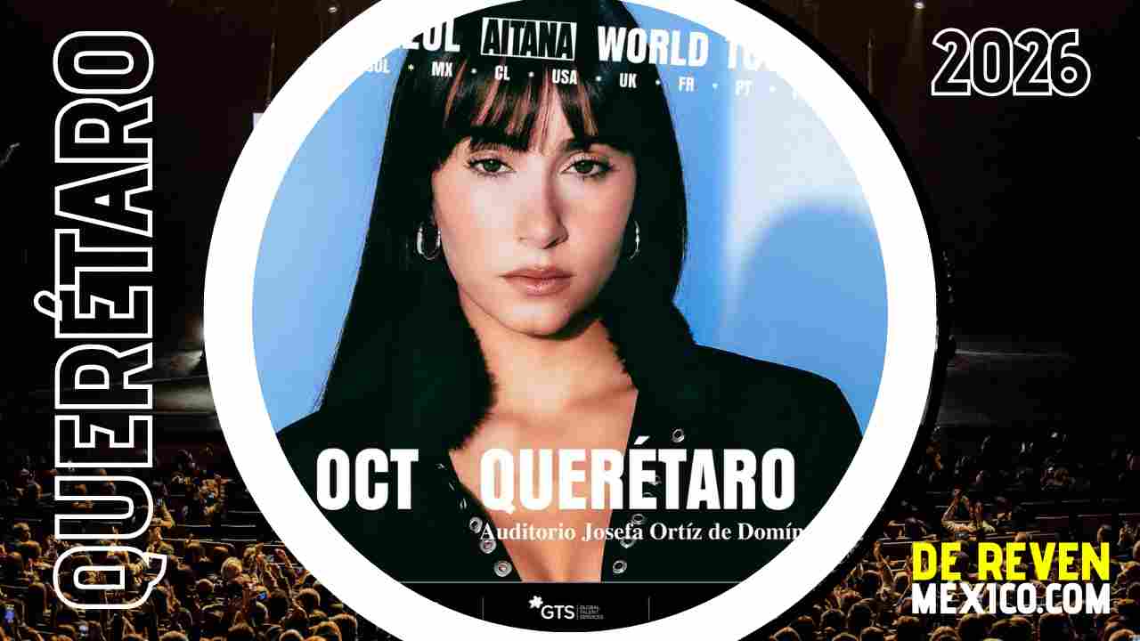 AITANA QUERÉTARO 2026 AUDITORIO JOSEFA ORTÍZ