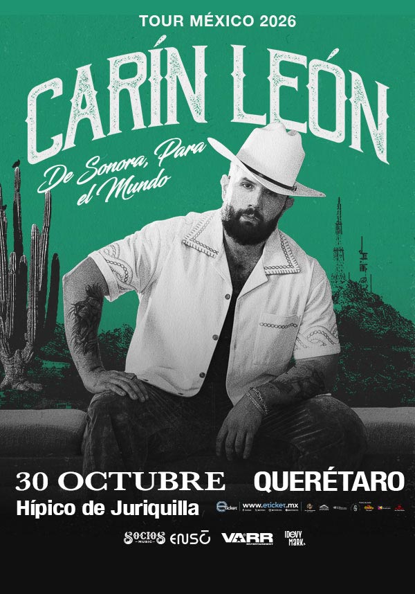 CARIN LEÓN QUERÉTARO 2026 HÍPICO DE JURIQUILLA