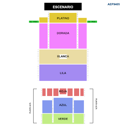 MAPA AUDITORIO AREMA EXPLANADA PUEBLA