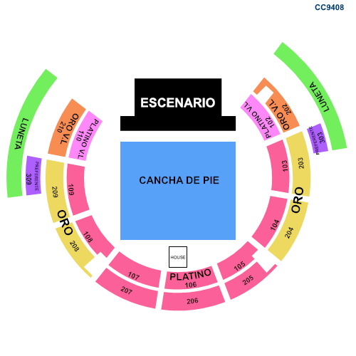 MAPA COLISEO CENTENARIO