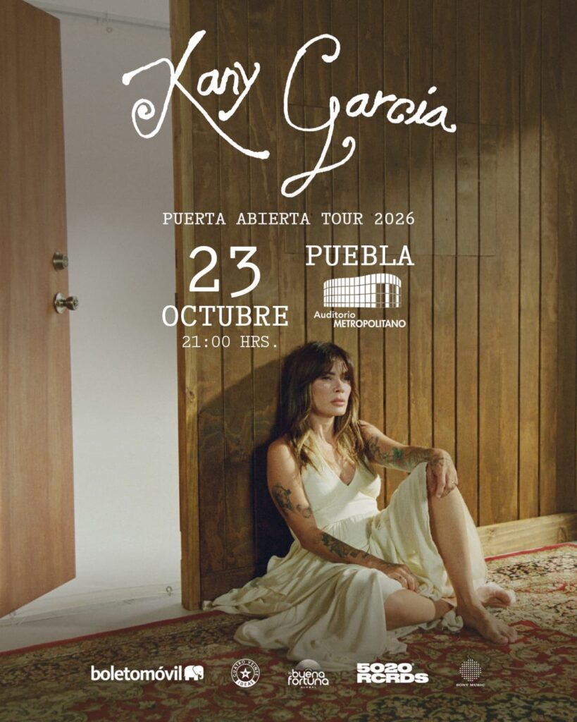 KANY GARCÍA PUEBLA 2026 AUDITORIO METROPOLITANO