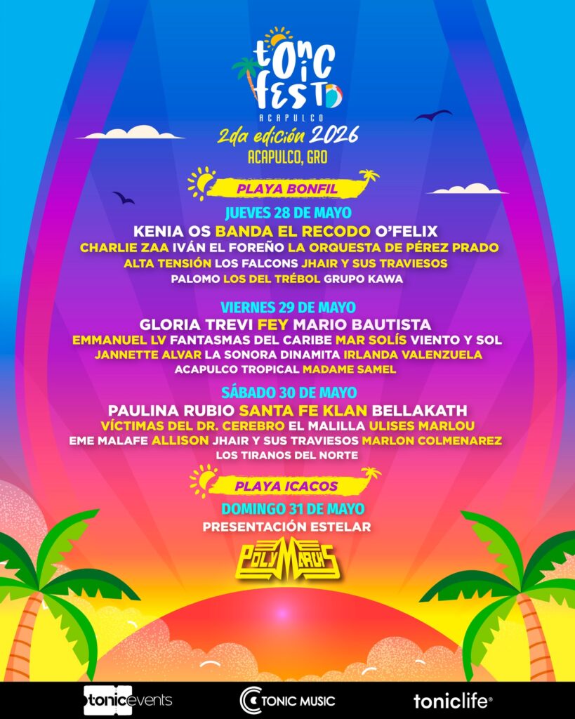 TONIC FEST 2026 ACAPULCO