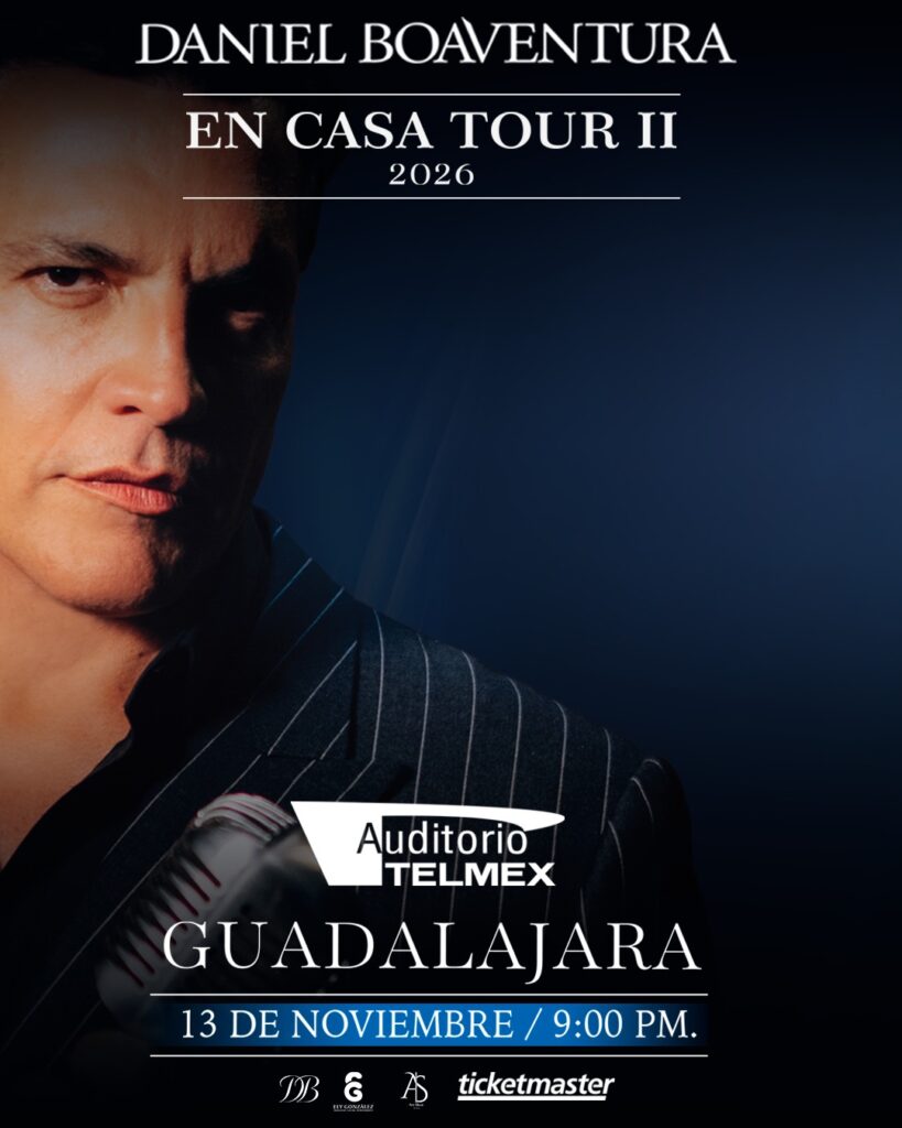 DANIEL BOAVENTURA GUADALAJARA 2026 AUDITORIO TELMEX