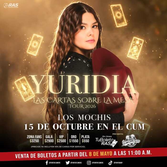 YURIDIA LOS MOCHIS 2026 CUM