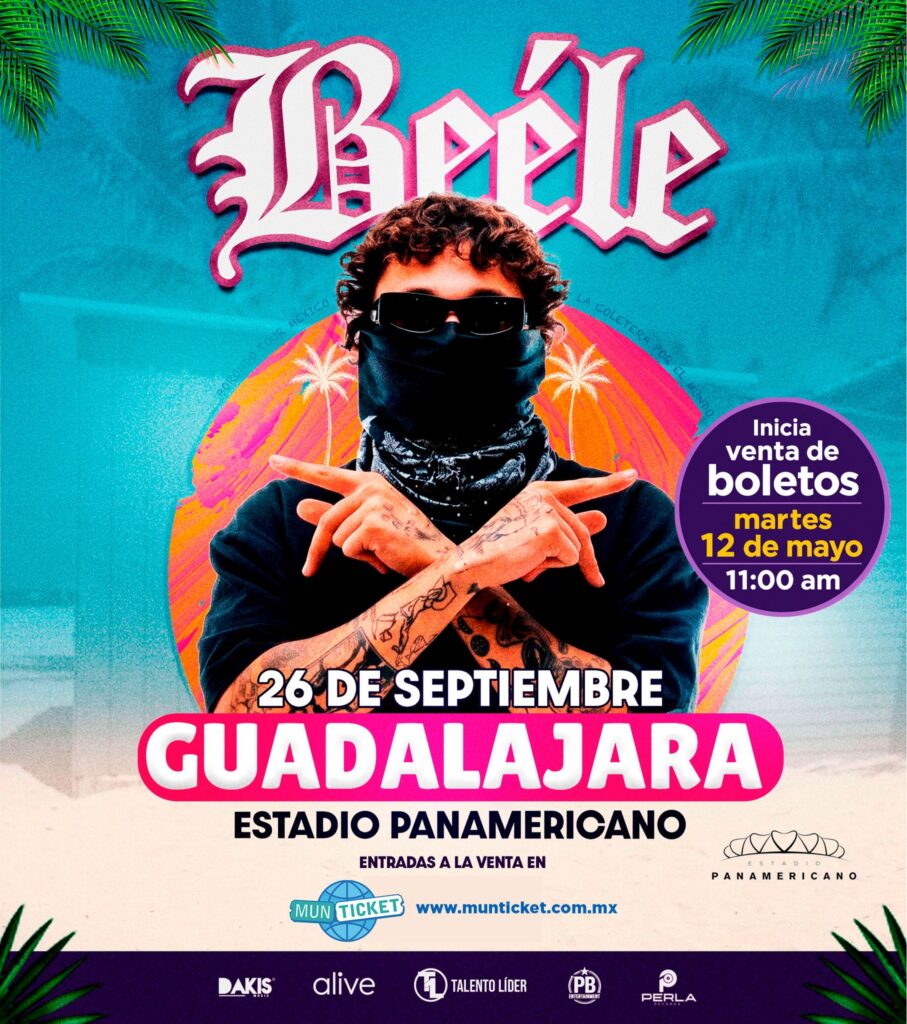 BEÉLE GUADALAJARA 2026 ESTADIO PANAMERICANO