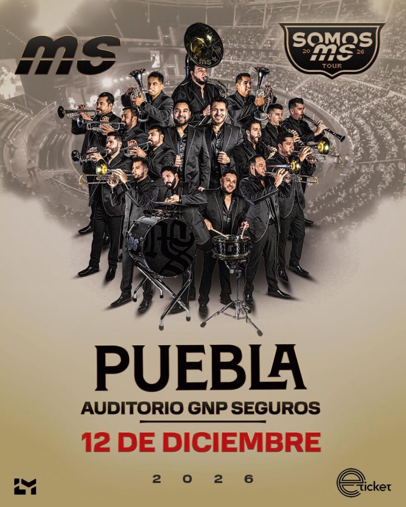 BANDA MS PUEBLA 2026 AUDITORIO GNP SEGUROS