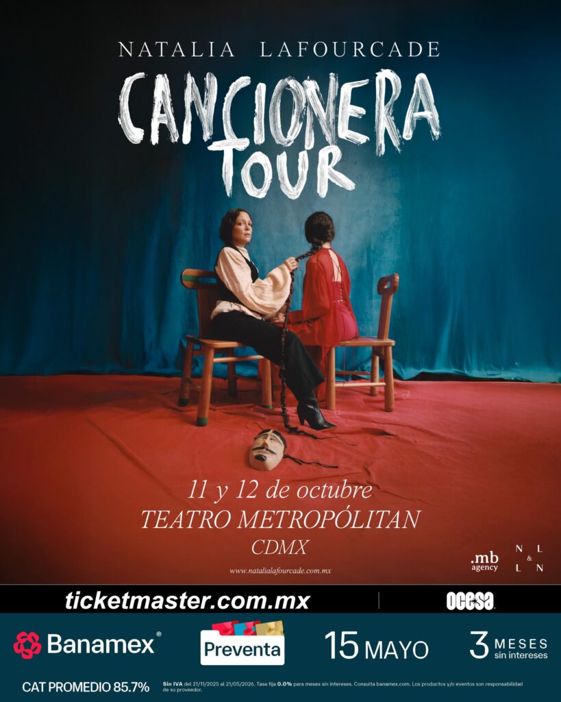 NATALIA LAFOURCADE CDMX 2026 TEATRO METROPÓLITAN