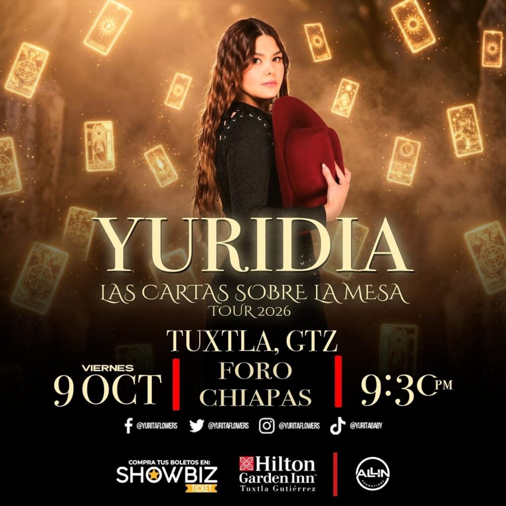 YURIDIA TUXTLA GUTIÉRREZ 2026 FORO CHIAPAS