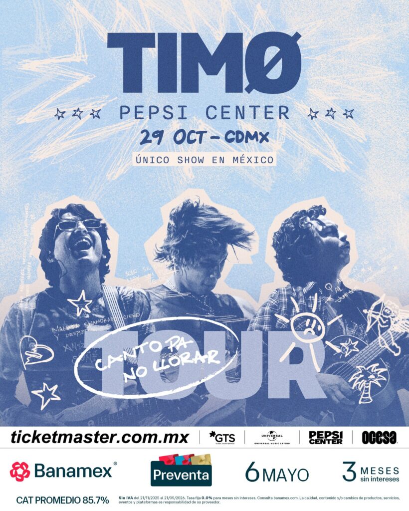 TIMO CDMX 2026 PEPSI CENTER