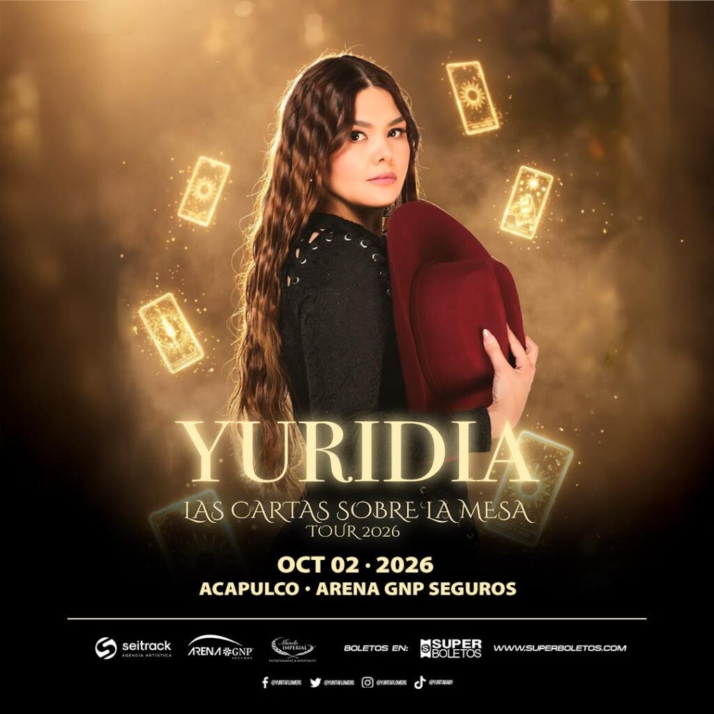 YURIDIA ACAPULCO 2026 ARENA GNP SEGUROS