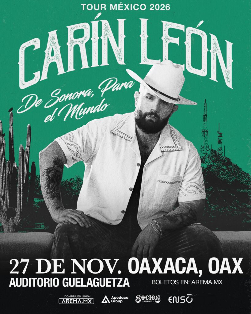 CARIN LEÓN OAXACA 2026 AUDITORIO GUELAGUETZA