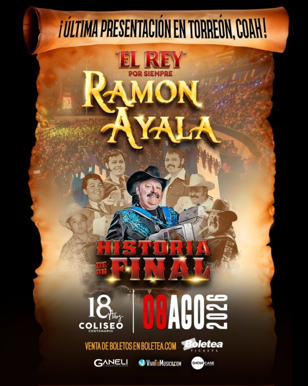 RAMON AYALA TORREÓN 2026 COLISEO CENTENARIO