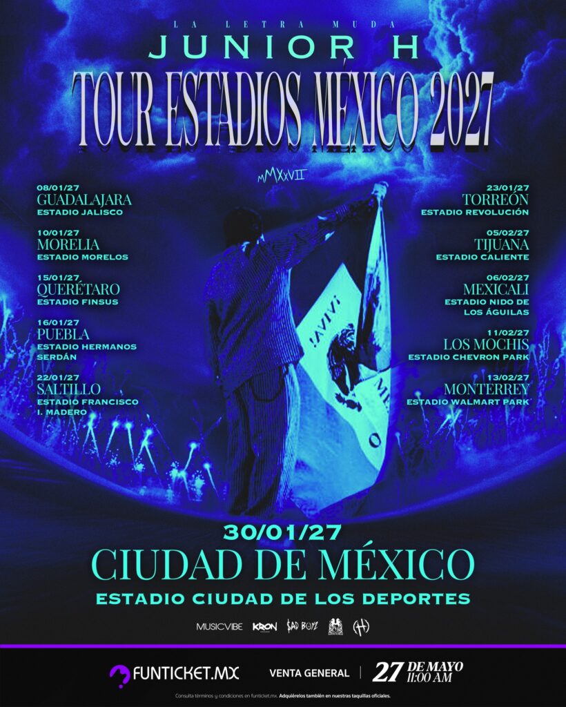 JUNIOR H CDMX 2027 ESTADIO CIUDAD DE LOS DEPORTES