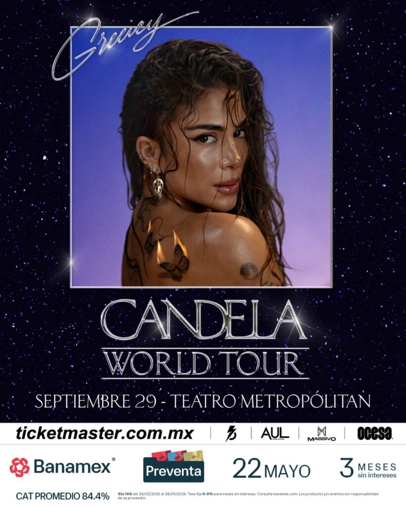 GREEICY CDMX 2026 TEATRO METROPÓLITAN
