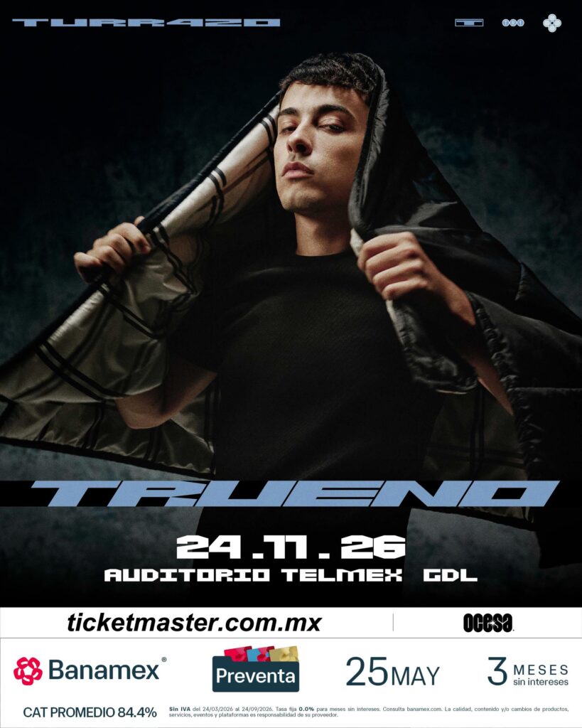 TRUENO GUADALAJARA 2026 AUDITORIO TELMEX