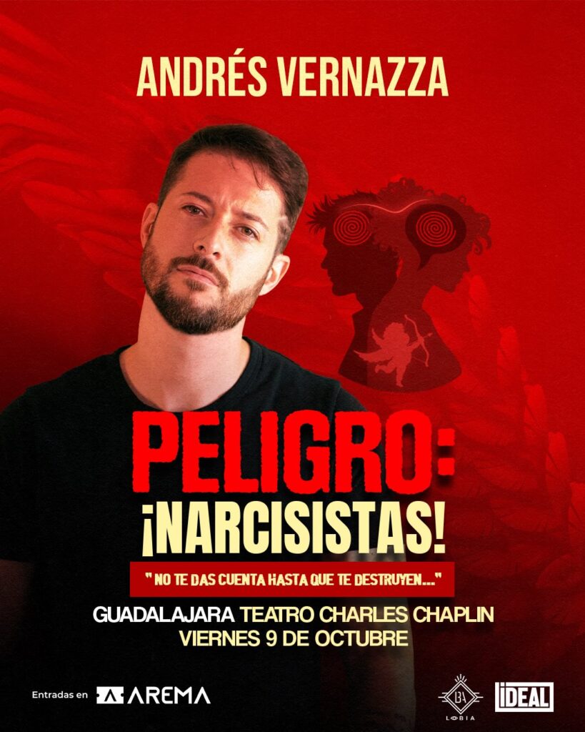ANDRÉS VERNAZZA GUADALAJARA 2026 TEATRO CHARLES CHAPLIN