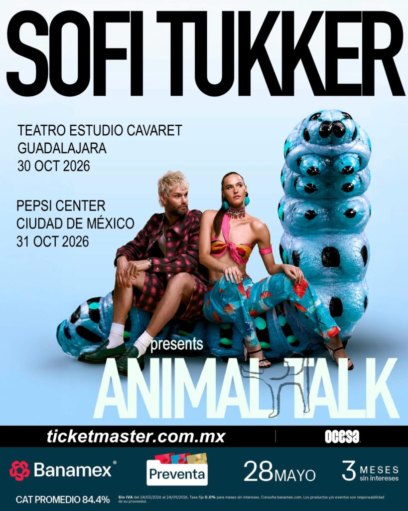 SOFI TUKKER CDMX 2026 PEPSI CENTER