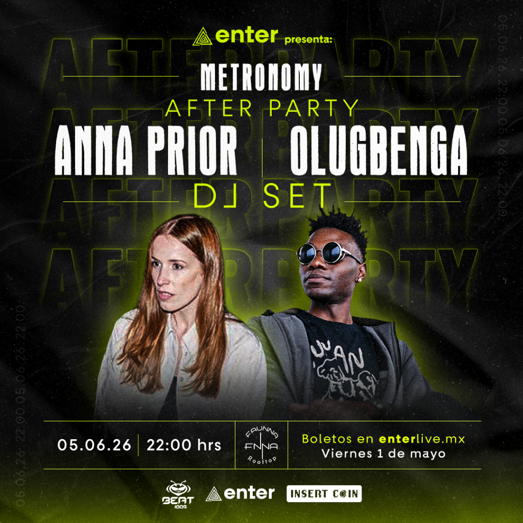 METRONOMY AFTER PARTY CDMX 2026 FAUNNA ROOFTOP