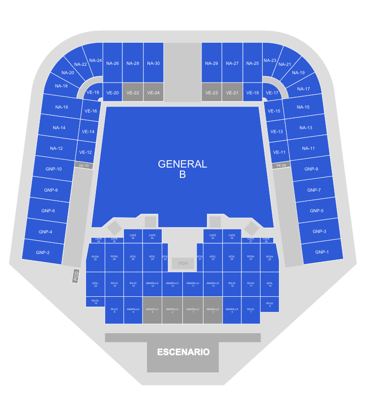 MAPA ESTADIO GNP Seguros