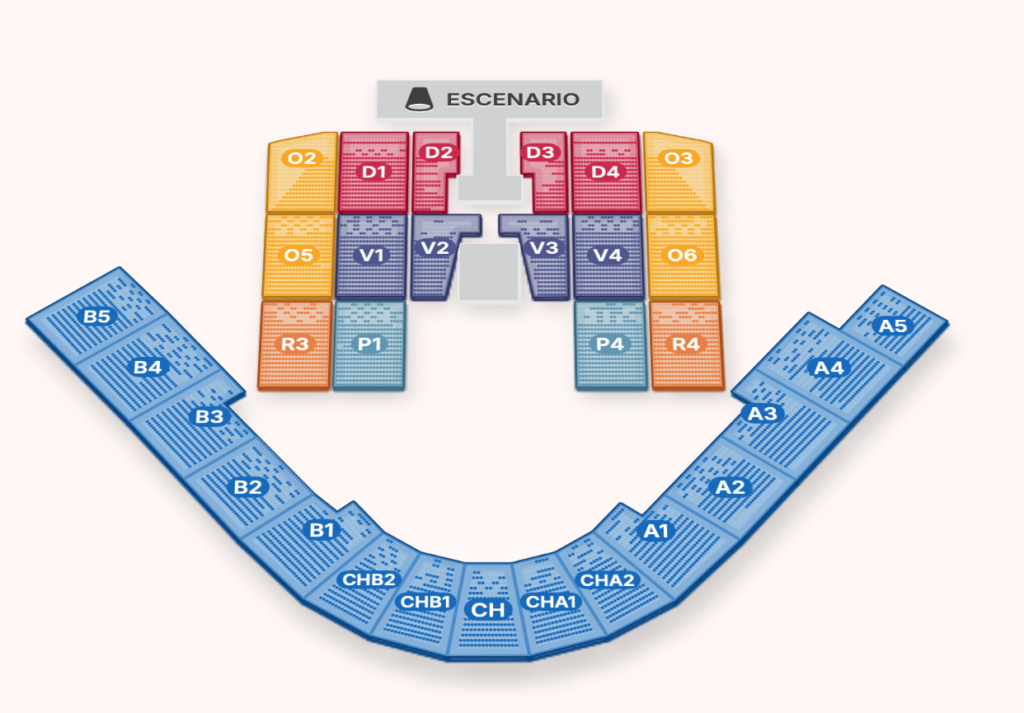 MAPA BANDA MS QUERÉTARO 2026 ESTADIO FINSUS