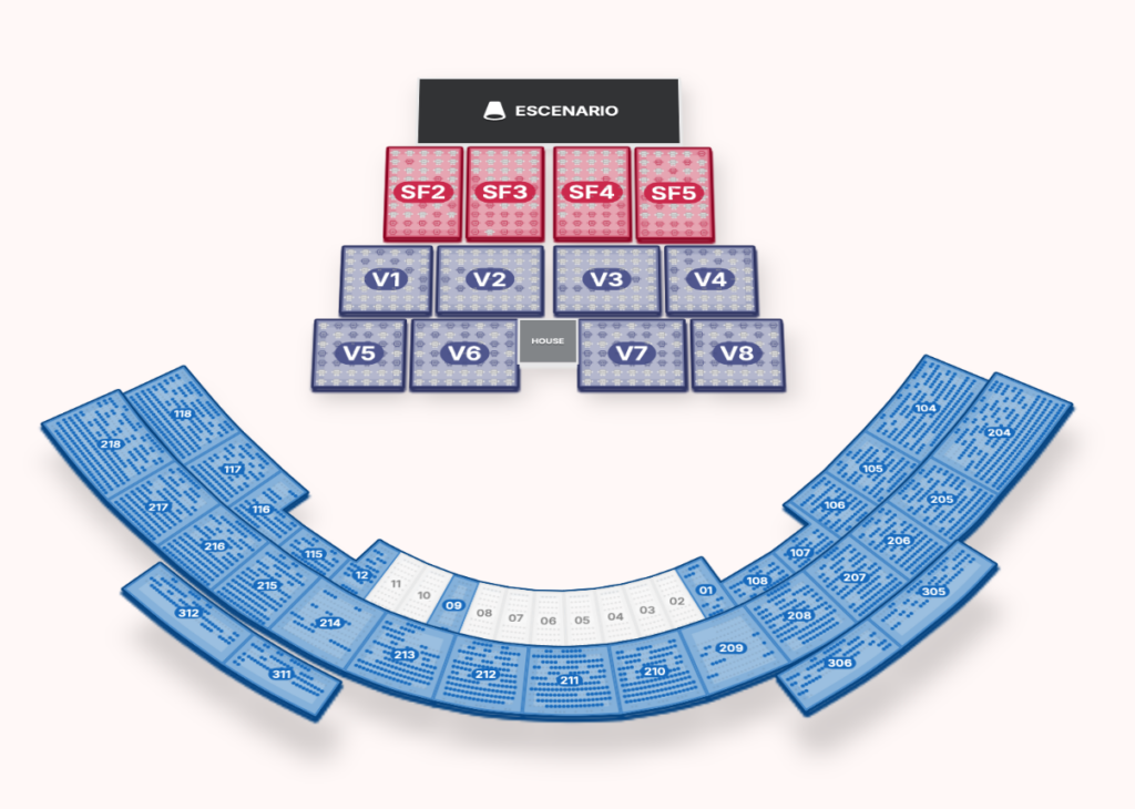 MAPA SOMOS MUSIK FEST MAZATLÁN 2026 ESTADIO TEODORO MARISCAL