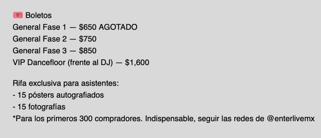 METRONOMY AFTER PARTY CDMX 2026 FAUNNA ROOFTOP