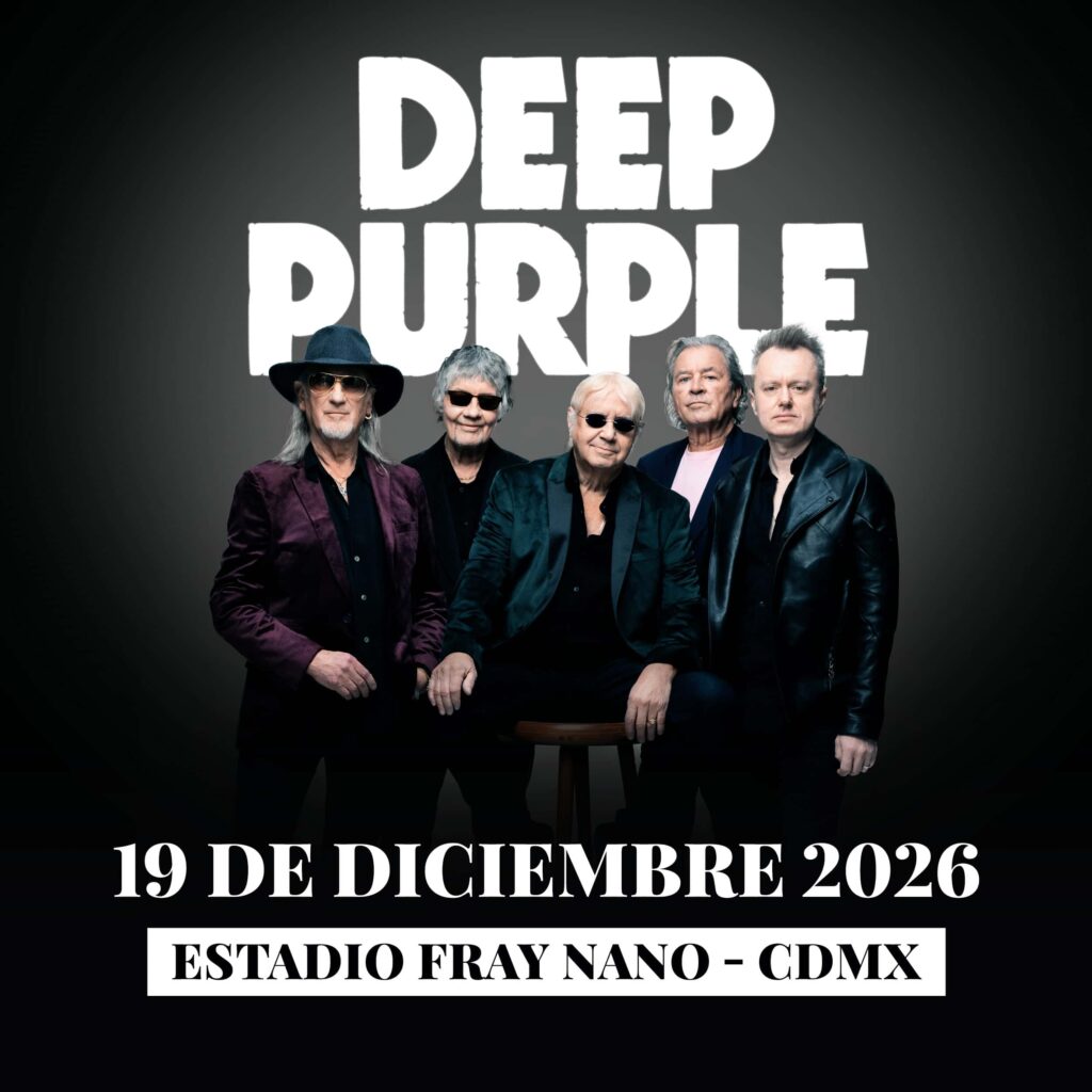 DEEP PURPLE CDMX 2026 ESTADIO FRAY NANO